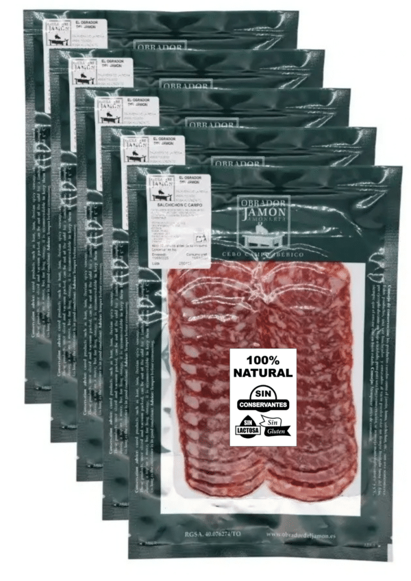packs_salchichon Pack Salchichón Cebo Campo Iberico natural SIN ADITIVOS